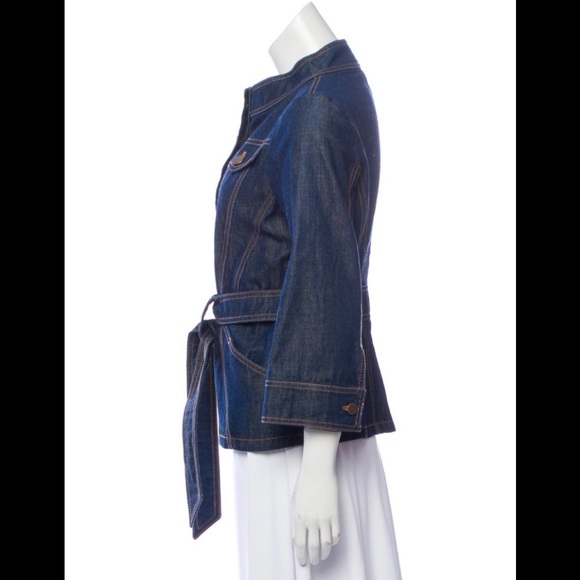 Valentino belted denim jacket - Picture 4 of 9